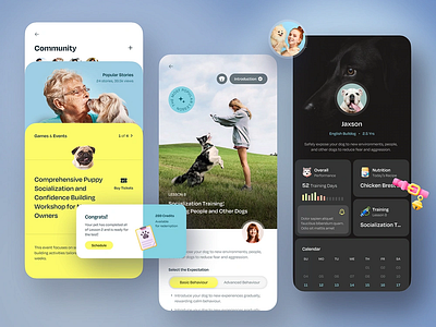 Dog Training Mobile App smartpet