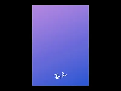 Ray Ban art clean creative design illustration minimalism poster
