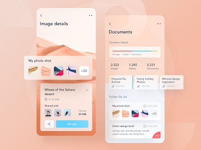 File management app 🌅 app button card chart clean dashboard design file file manager icon illustration image landing mobile modern pattern profile sketch ui website