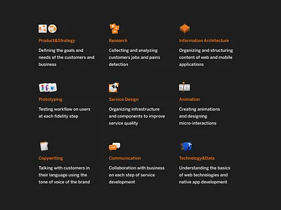 Focus on portfolio site