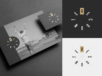 Recounter Golf Photography brand identity brandidentity branding branding and identity branding and logo branding design design golden ratio goldenratio golf logo golf photography logo logo design photography photography logo