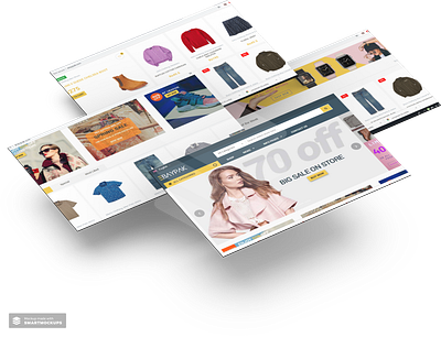 Ecommerce Store app branding design ecommerce ecommerce design ecommerce shop illustrator logo ui ux web website