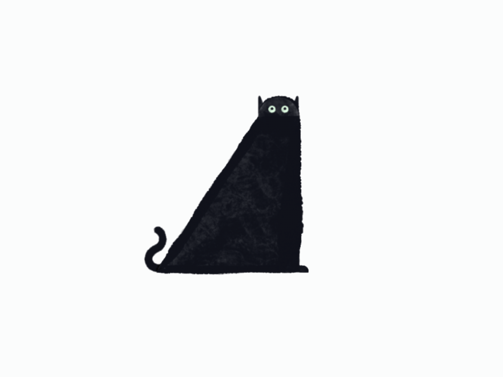 It s Frida animation design cat friday gif gif animated illustration quarantine