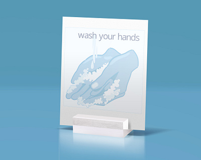 Wash your hands hands illustraion soap vector art wash