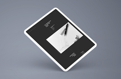 My portfolio website design flat minimal ui ux web website