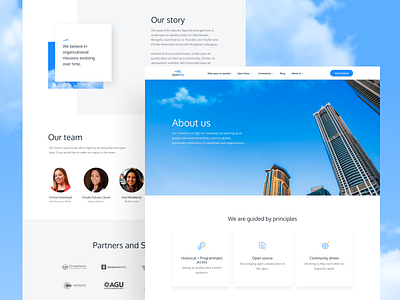 OpenAQ | About Page about blue data dataviz digital grey major open open data page responsive studio ui uidesign ux uxui web website white yellow