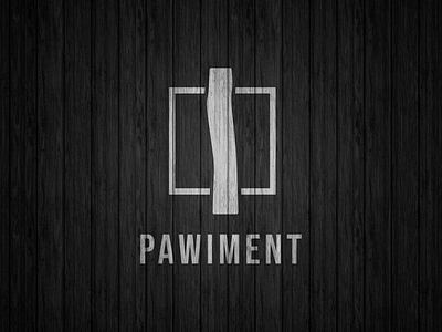 Pawiment branding design illustration illustrator logo logotype minimal vector woodwork