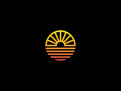 Sun Society Records advertising branding design electronic music label logo miami miami vice music ocean rave sun techno