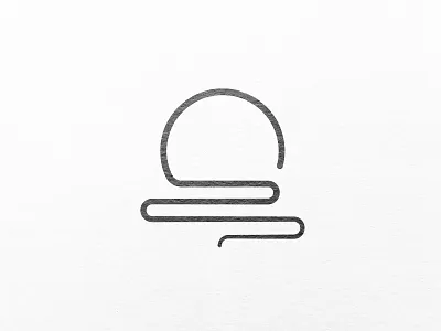 A minimal sunset illustration out of one line. mationdesign matteomueller minimalsunset onelineillustration onelinelogo onelinesunset sunlogo sunset sunsetillustration sunsetlogo sunsetoneline