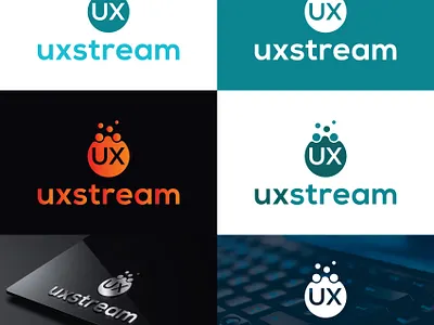 UX letter logo abstractlogo companylogo letter letter logo letter logo design lettering logo ui ux ux letter logo ux letter logo ux logo vector