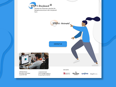 User Interface | Animated Interactions color design illustration interface landing page design landingpage ui uidesign ux