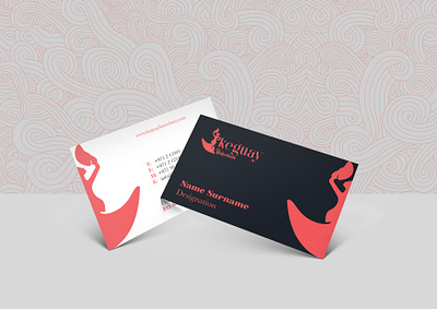 Business Card | Keguay Barcelona art barcelona brand branding business businesscard card cmyk design fashion graphicdesign illustration illustrator indesign logo photoshop print saudia ui vector