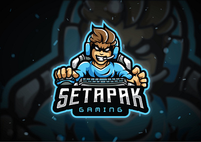 E-Sport Setapak Gaming Logo Design badge character characterdesign characters design emblem esport esport logo esports gamer gamers gaming graphic graphicdesign illustration illustrator logo logodesign streamer youtuber