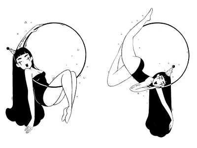 Circus art artist artwork character design circus digital art digital illustration draw drawing girl girl illustration girls illustration illustrator ink inktober ipad procreate