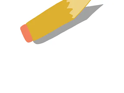 Pencil art design illustration illustration art logo