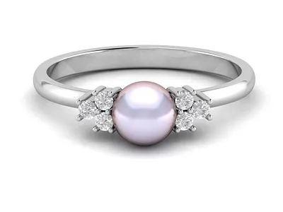 Fashion Pearl Ring 3D Model jewel jewelery jewellery jewelry jewelry design jewelry designer jewels matrix rhino3d rhinoceros