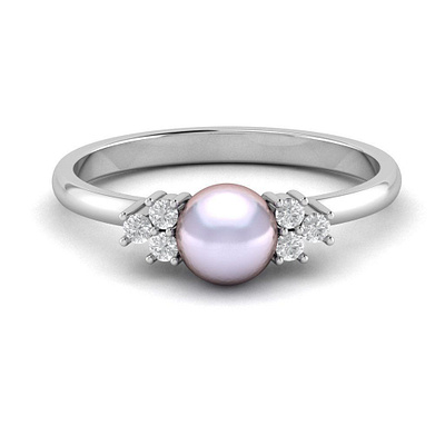 Fashion Pearl Ring 3D Model jewel jewelery jewellery jewelry jewelry design jewelry designer jewels matrix rhino3d rhinoceros