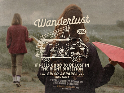 Wanderlust! illustration outdoorapparel