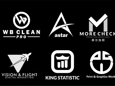 dual meaning monogram 3d logo branding busines card design flat icon identity logo logo design minimal vector