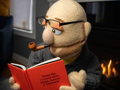 The book is shipping! advencher book puppet simplebits