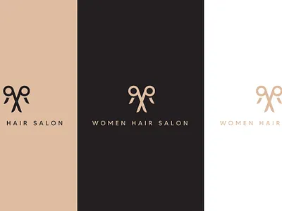 M - Woman Hair Salon brand identity branding design concept design hair salon haircut hairstyle logo design logomaker logos logotype logotype designer