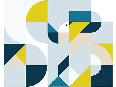 Geometric bird geometric geometry