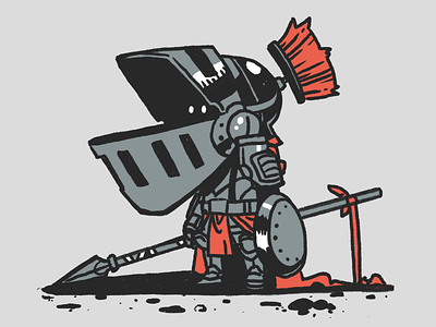 Lil' Knight characterdesign fantasy knight