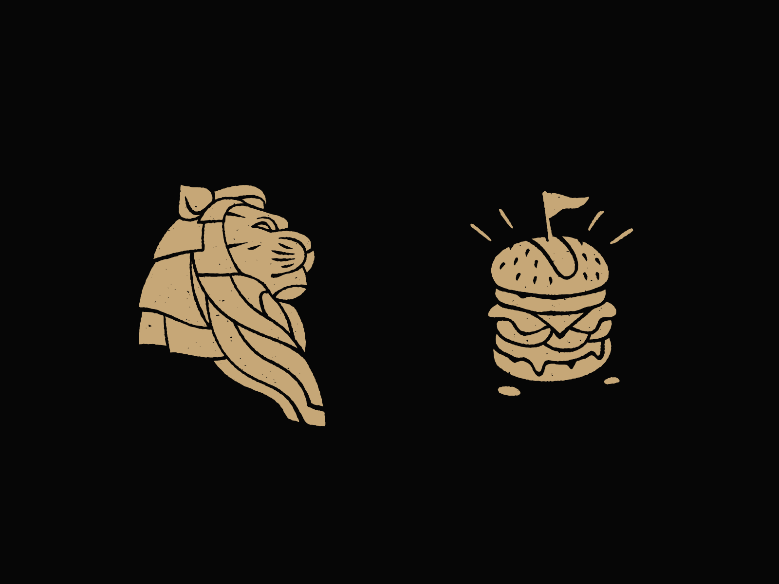 Stock & Supply Illustrations branding hand drawn illustration restaurant vancouver