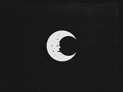 Man in the Moon face illustraion man in the moon moon space