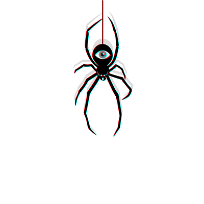 Spider affinitydesigner design flat illustration spider vector