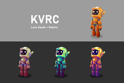 KVRC adobe illustrator design illustration kvrc robot vector