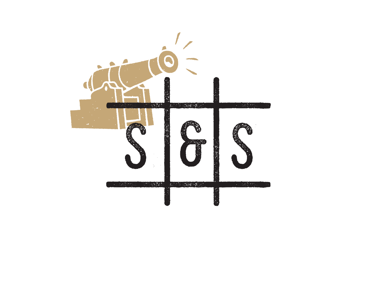 Stock & Supply — Illustration with Logo branding hand drawn illustration restaurant vancouver