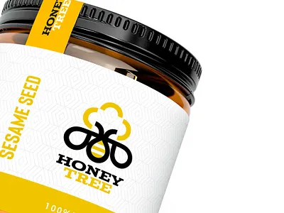 Honey Tree Branding bee branding branding agency brands design honey honeybee identity logo logotype minimalism tree