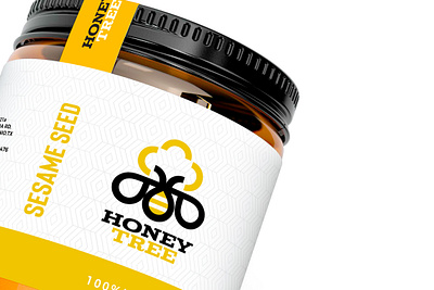 Honey Tree Branding bee branding branding agency brands design honey honeybee identity logo logotype minimalism tree