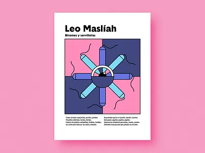 Biromes y servilletas circle editorial flat geometric geometry grain love minimal minimalism minimalist music poster print shapes square texture vector