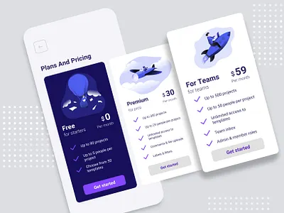 Daily UI Challenge #030 appconcept appdesign daily ui daily ui 030 dailyui dailyui 030 dailyui030 dailyuichallenge dailyuiuchallenge030 price priceplan pricing pricing plans ui design uidesign uiinspiration