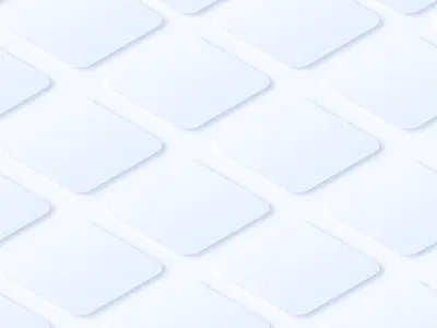 Isometric Soft UI Pattern 3d isometric