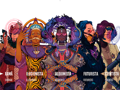 BAKKA singularity 01 archetype art artwork branding card design character charecter design design futuristic graphic design illustration japanese art logo typography