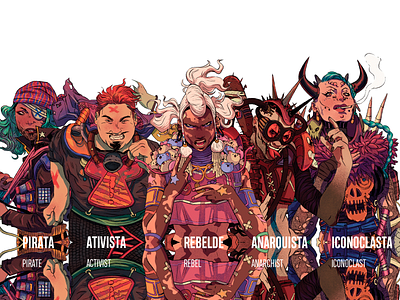 BAKKA freedom 02 archetype artwork branding character charecter design design futuristic graphic design illustration japanese art