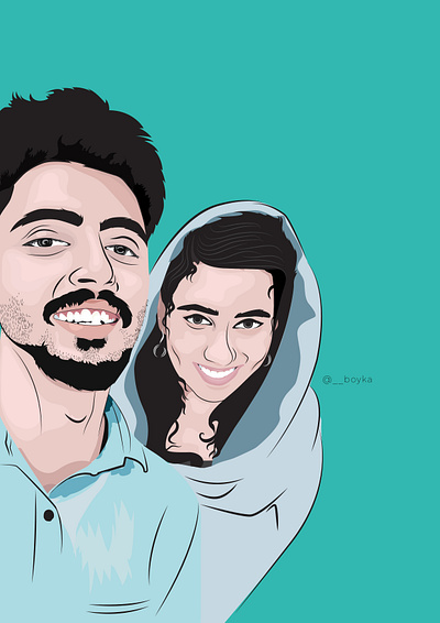 Vector portrait for @harikrishnan adobe adobe illustrator adobe photoshop illustraion illustration art