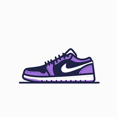 Jordan 1 Low africa design icon illustration kenya nairobi vector