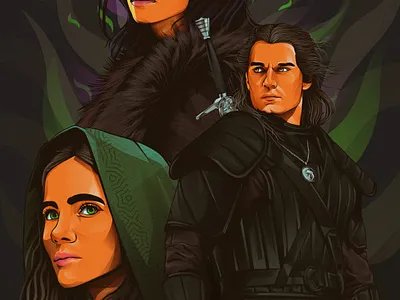 The witcher - vector poster adobe illustrator adobe photoshop adobeillustrator design illustration illustrator vector vector vexel vectorvexel vexel