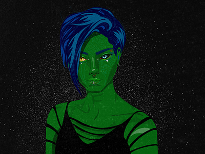 From space adobe art artist artwork character characterdesign design digitalart digitaldrawing drawing dribbble fantasy flat graphicdesign illustration illustrator magic space vectorart vectorartwork