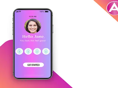 UI/UX Design For Starting point on XD animation branding design illustration illustrator logo typography ui ux vector web