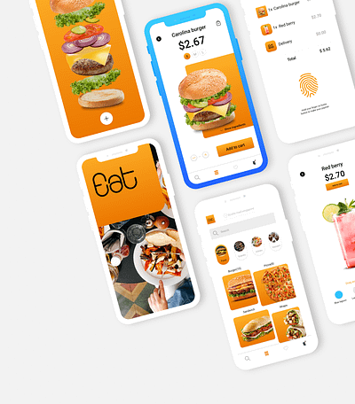 Food ordering app concept app burger menu design foodapp interaction design motion design motion graphics ui uidesign uidesigner uidesignpatterns uidesigns uiinspirations ux web webdesign