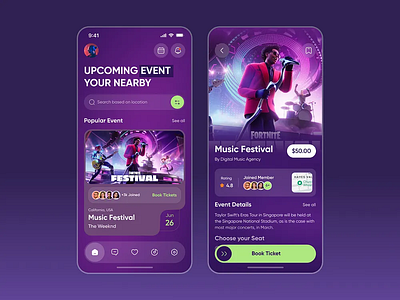 Event Mobile App ticketingsystem