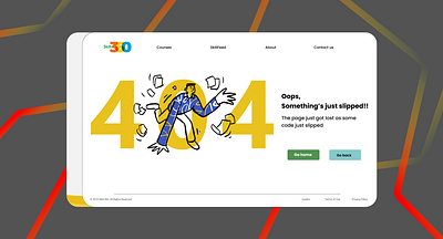 404 Error page 404 error 404 error page 404page adobexd application application design concept design figma ui uidesign ux ux design uxdesigner uxui webdesign website website design