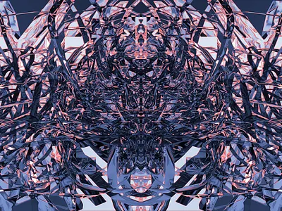 GUM BLADE 3d abstract codeart digitalart dimension ericfickes obj processing