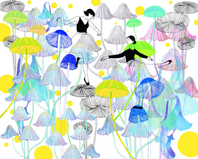 Toklas 6 book cover illustration magazine cover