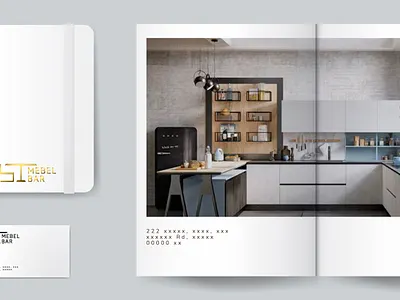 ST mebel bar branding logo